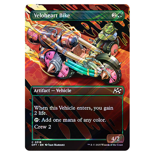 Veloheart Bike 0318 card from the Magic The Gathering set Aetherdrift