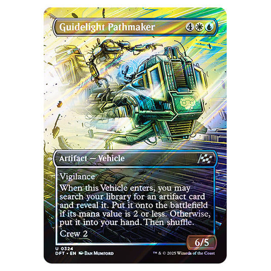 Guidelight Pathmaker 0324 card from the Magic The Gathering set Aetherdrift