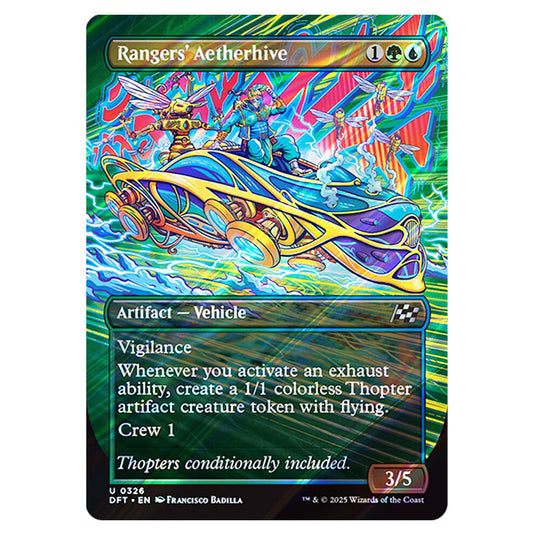 Rangers' Aetherhive 0326 card from the Magic The Gathering set Aetherdrift