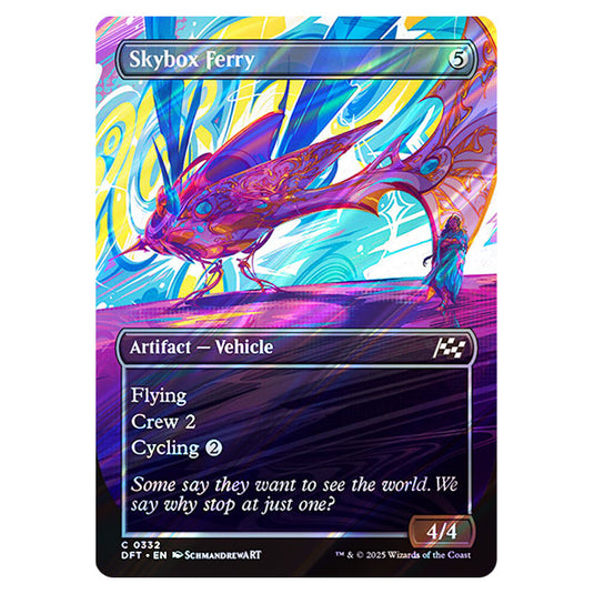 Skybox Ferry 0332 card from the Magic The Gathering set Aetherdrift