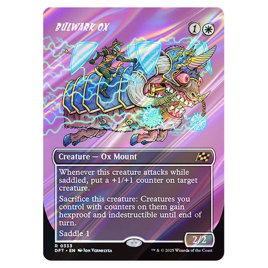 Bulwark Ox 0333 card from the Magic The Gathering set Aetherdrift