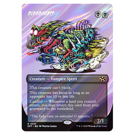Bloodghast 0337 card from the Magic The Gathering set Aetherdrift