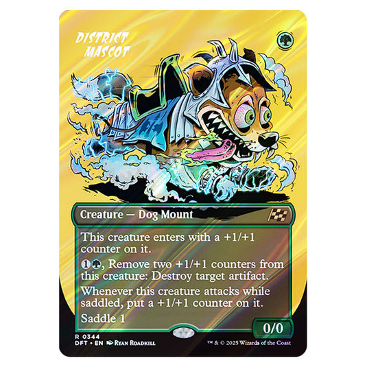 District Mascot 0344 card from the Magic The Gathering set Aetherdrift