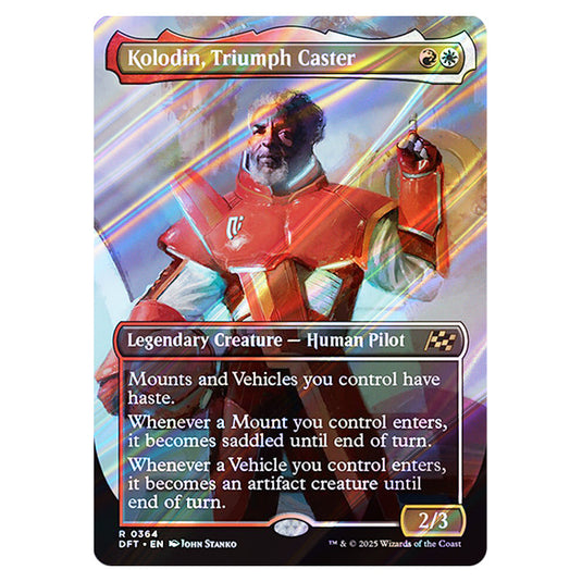 Kolodin, Triumph Caster 0364 card from the Magic The Gathering set Aetherdrift
