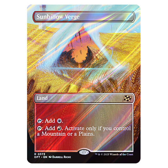 Sunbillow Verge 0373 card from the Magic The Gathering set Aetherdrift