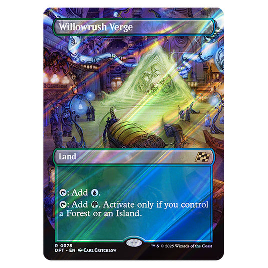 Willowrush Verge 0375 card from the Magic The Gathering set Aetherdrift