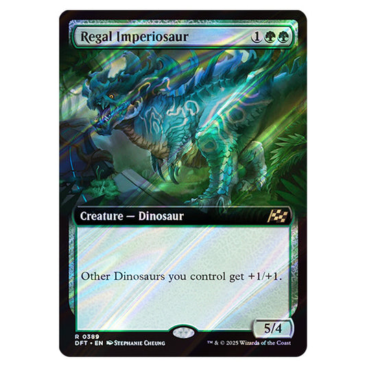Regal Imperiosaur 0389 card from the Magic The Gathering set Aetherdrift