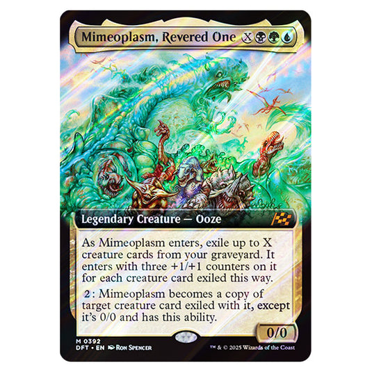 Mimeoplasm, Revered One 0392 card from the Magic The Gathering set Aetherdrift