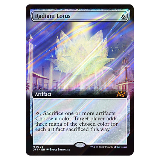 Radiant Lotus 0395 card from the Magic The Gathering set Aetherdrift