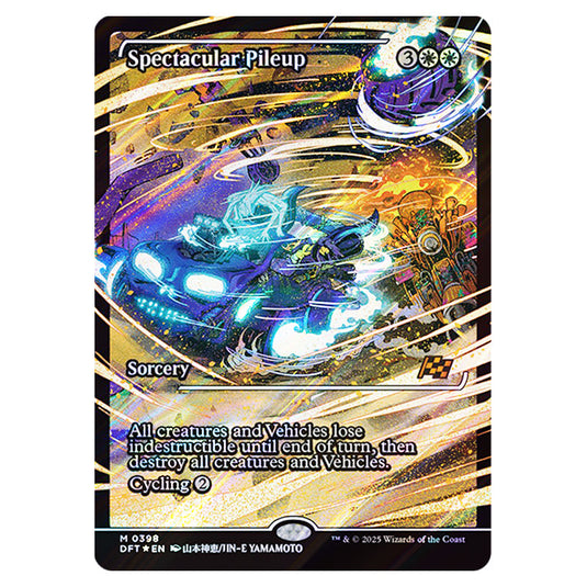 Spectacular Pileup 0398 card from the Magic The Gathering set Aetherdrift
