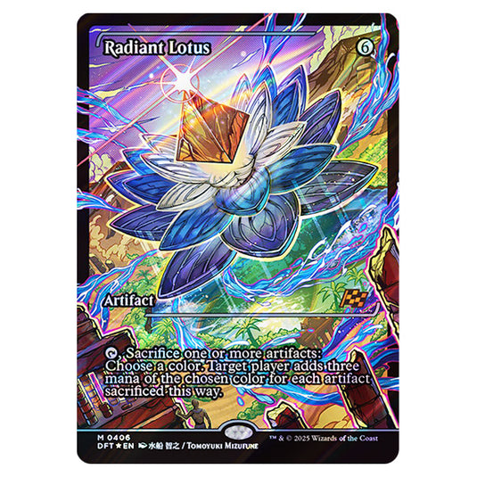 Radiant Lotus 0406 card from the Magic The Gathering set Aetherdrift