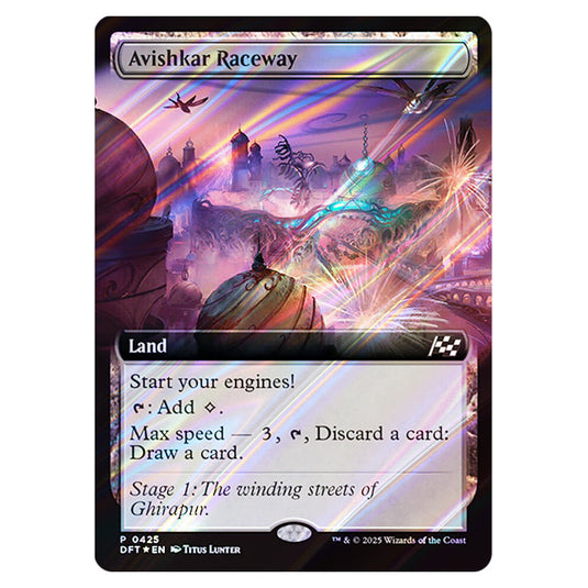 Avishkar Raceway 0425 card from the Magic The Gathering set Aetherdrift