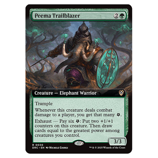 Peema Trailblazer 0030 card from the Magic The Gathering set Aetherdrift Commander