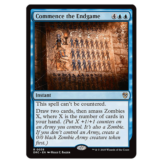 Commence the Endgame 0038 card from the Magic The Gathering set Aetherdrift Commander