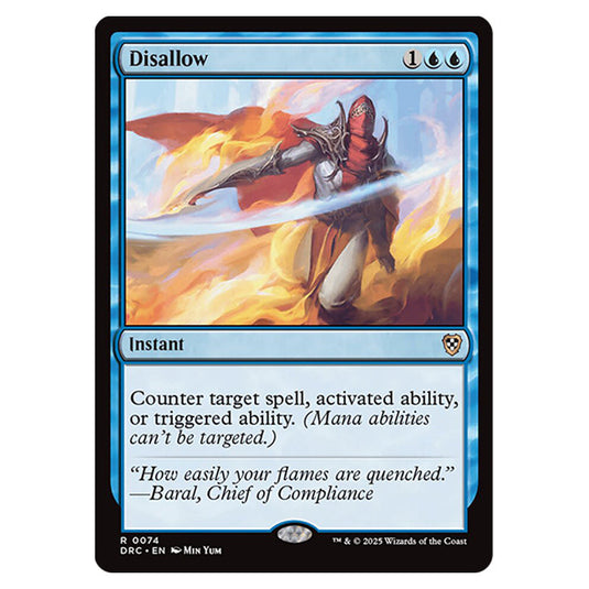 Disallow 0074 card from the Magic The Gathering set Aetherdrift Commander
