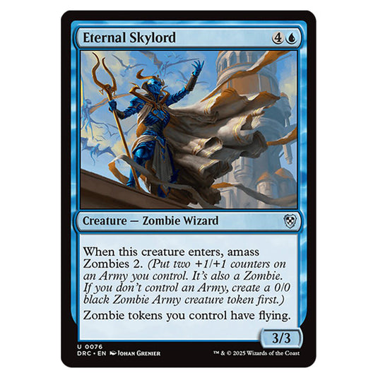 Eternal Skylord 0076 card from the Magic The Gathering set Aetherdrift Commander
