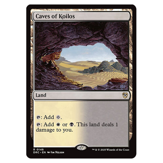 Caves of Koilos 0148 card from the Magic The Gathering set Aetherdrift Commander