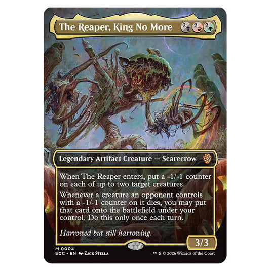The Reaper, King No More 0004 card from the Magic The Gathering set Lorwyn Eclipsed Commander