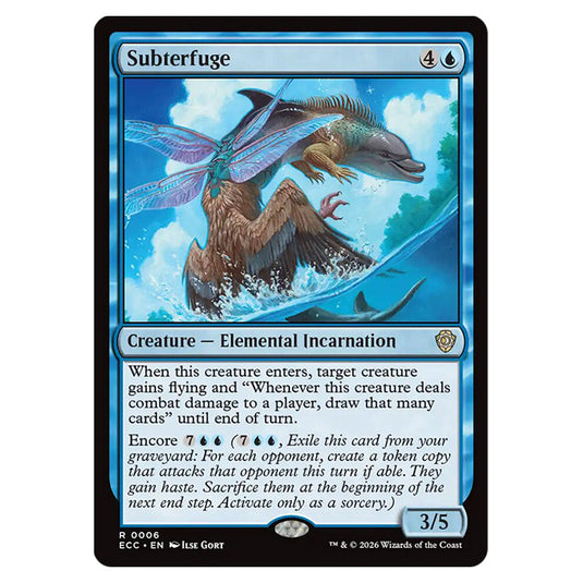 Subterfuge 0006 card from the Magic The Gathering set Lorwyn Eclipsed Commander