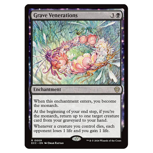 Grave Venerations 0009 card from the Magic The Gathering set Lorwyn Eclipsed Commander