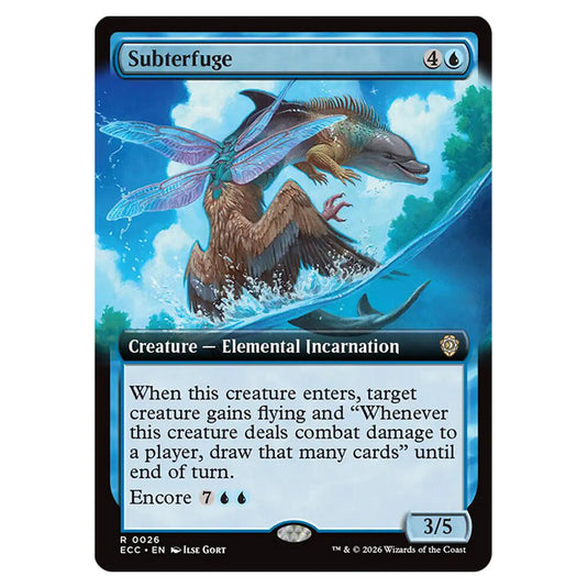 Subterfuge 0026 card from the Magic The Gathering set Lorwyn Eclipsed Commander