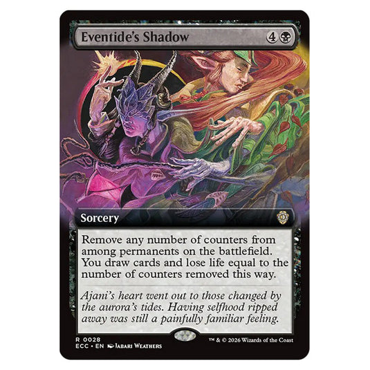 Eventide's Shadow 0028 card from the Magic The Gathering set Lorwyn Eclipsed Commander