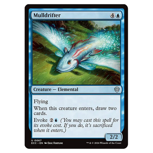 Mulldrifter 0067 card from the Magic The Gathering set Lorwyn Eclipsed Commander