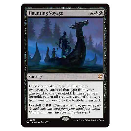 Magic The Gathering - Lorwyn Eclipsed Commander - Haunting Voyage