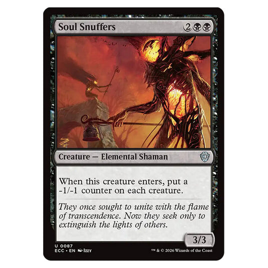 Soul Snuffers 0087 card from the Magic The Gathering set Lorwyn Eclipsed Commander