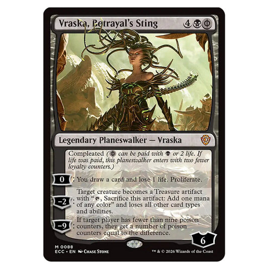 Vraska, Betrayal's Sting 0088 card from the Magic The Gathering set Lorwyn Eclipsed Commander