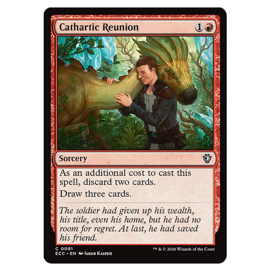 Cathartic Reunion 0091 card from the Magic The Gathering set Lorwyn Eclipsed Commander