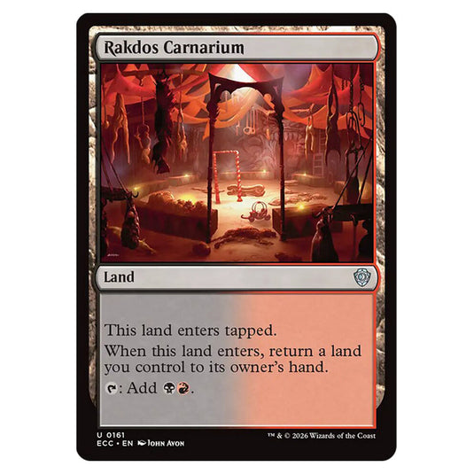 Rakdos Carnarium 0161 card from the Magic The Gathering set Lorwyn Eclipsed Commander