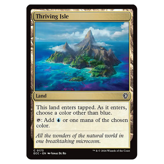 Thriving Isle 0173 card from the Magic The Gathering set Lorwyn Eclipsed Commander