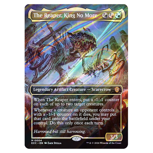The Reaper, King No More 0004 card from the Magic The Gathering set Lorwyn Eclipsed Commander