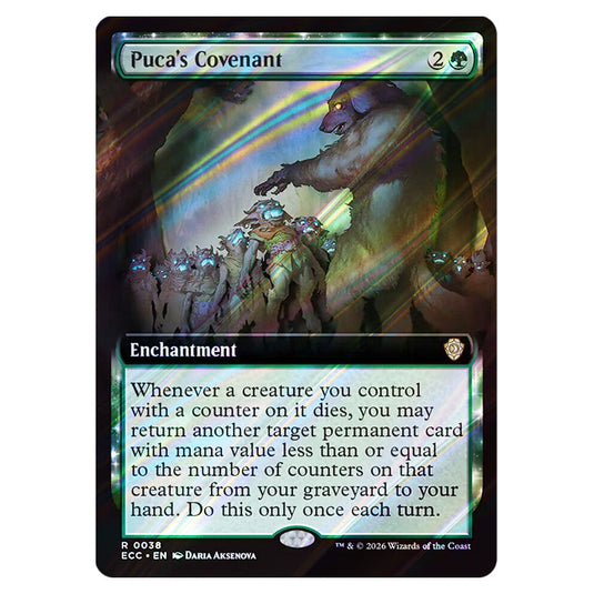 Puca's Covenant 0038 card from the Magic The Gathering set Lorwyn Eclipsed Commander