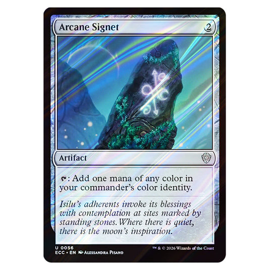 Arcane Signet 0056 card from the Magic The Gathering set Lorwyn Eclipsed Commander