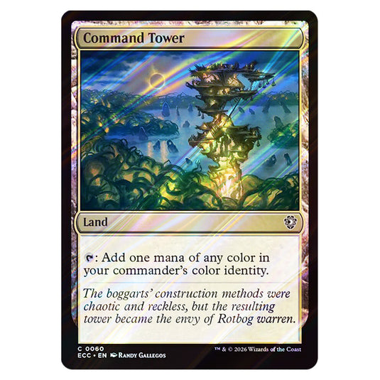 Command Tower 0060 card from the Magic The Gathering set Lorwyn Eclipsed Commander