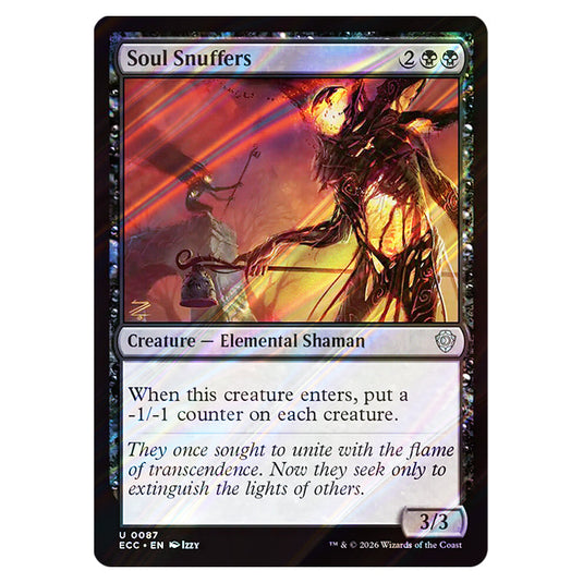 Soul Snuffers 0087 card from the Magic The Gathering set Lorwyn Eclipsed Commander