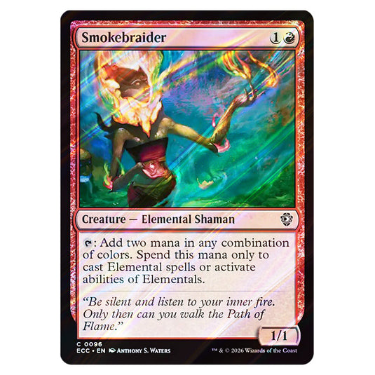 Smokebraider 0096 card from the Magic The Gathering set Lorwyn Eclipsed Commander