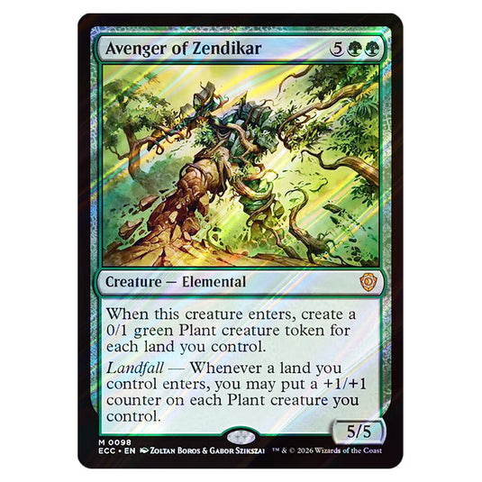 Avenger of Zendikar 0098 card from the Magic The Gathering set Lorwyn Eclipsed Commander