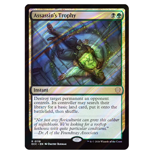 Assassin's Trophy 0119 card from the Magic The Gathering set Lorwyn Eclipsed Commander