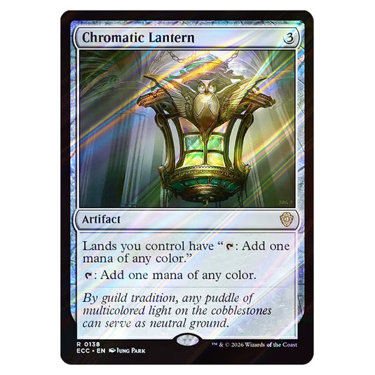 Chromatic Lantern 0138 card from the Magic The Gathering set Lorwyn Eclipsed Commander