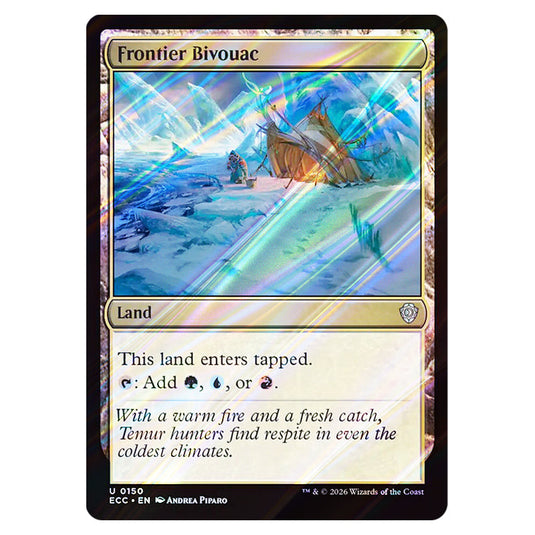 Frontier Bivouac 0150 card from the Magic The Gathering set Lorwyn Eclipsed Commander