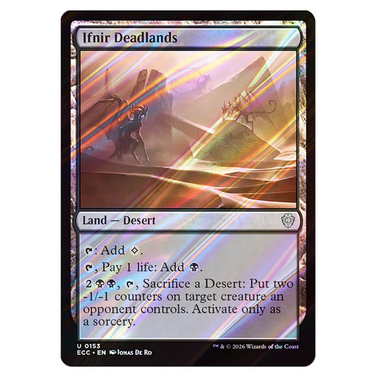 Ifnir Deadlands 0153 card from the Magic The Gathering set Lorwyn Eclipsed Commander
