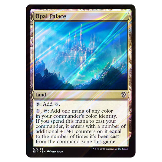 Opal Palace 0156 card from the Magic The Gathering set Lorwyn Eclipsed Commander