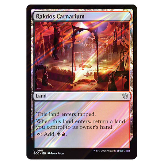 Rakdos Carnarium 0161 card from the Magic The Gathering set Lorwyn Eclipsed Commander