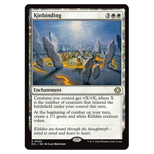 Kinbinding 0020 card from the Magic The Gathering set Lorwyn Eclipsed