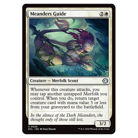 Meanders Guide 0025 card from the Magic The Gathering set Lorwyn Eclipsed