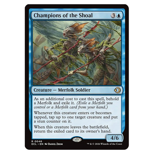 Champions of the Shoal 0046 card from the Magic The Gathering set Lorwyn Eclipsed