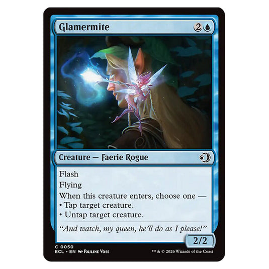 Glamermite 0050 card from the Magic The Gathering set Lorwyn Eclipsed